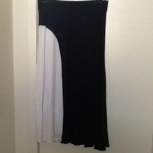 INC International Concepts Color Block Maxi Skirt